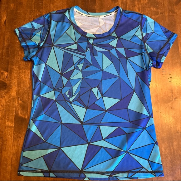 INKnBURN Tops - Inknburn Womens XL Tech Shirt Running Performance Race Triathalon‎ Gym Training